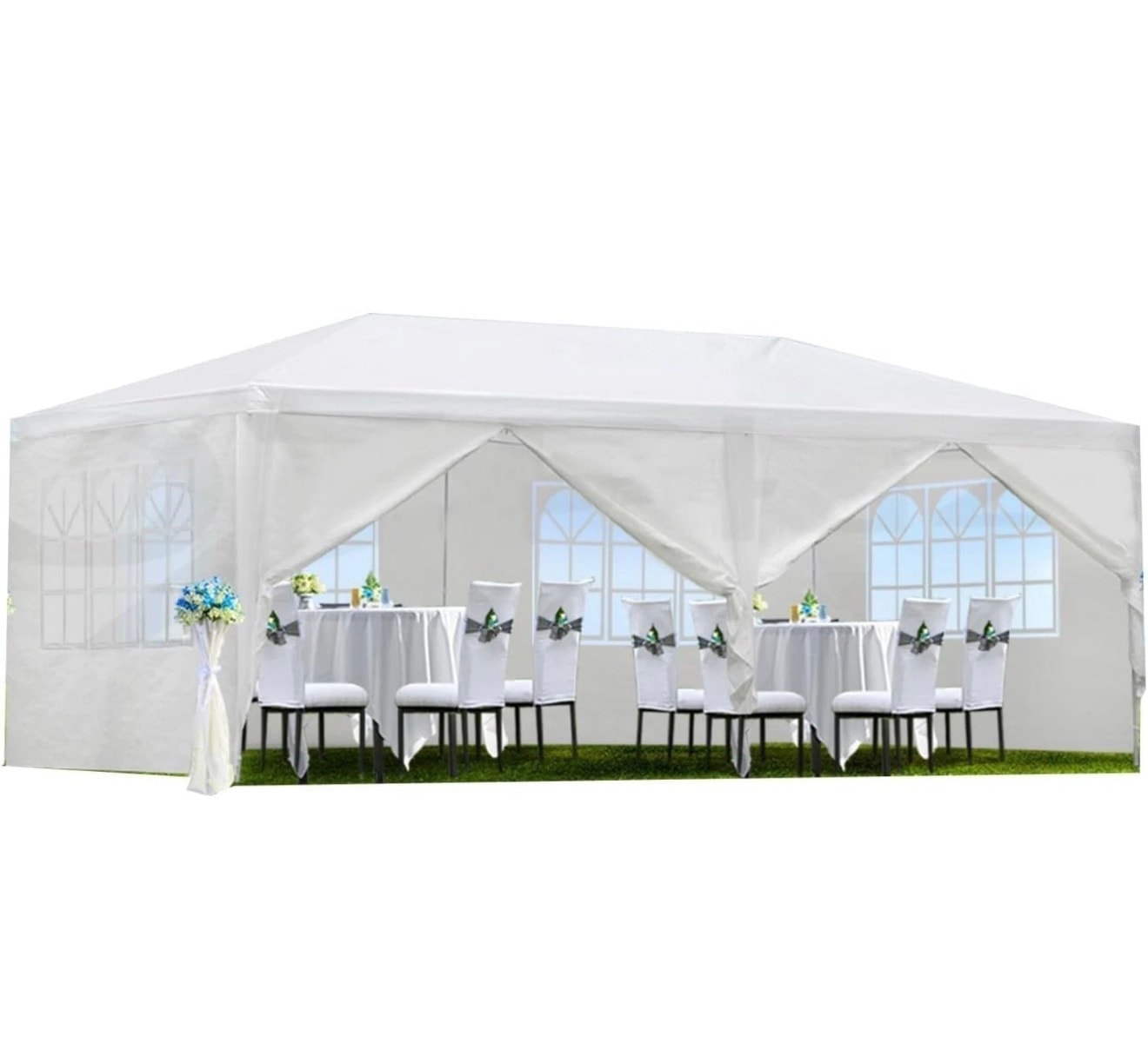 10 × 20 White Party Tent